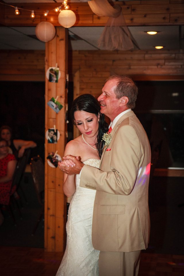 Father and bride dance